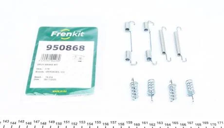 Ремкомплект колодок барабанного гальма FRENKIT 950868