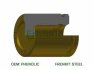 Поршень гальмівного супорту DODGE Neon 94-05, CHRYSLER Neon 00-04 FRENKIT P344901 (фото 1)