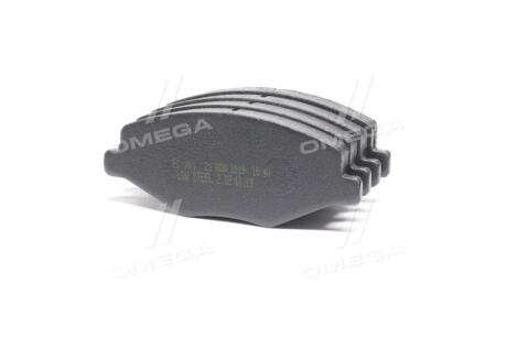 Колодки переднего тормоза Chery Amulet, ЗАЗ Forza, Geely CK (без ABS) (дискового тормоза, 4шт. комплект) FRICO FC 201