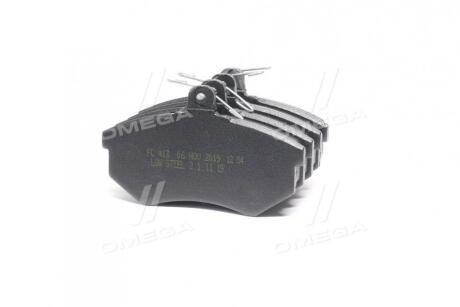 Колодка тормозная передняя CHERY AMULET, TIGGO, GEELY CK (-ABS), VW Golf III/IV 91-05,Vento 92-98, Seat Toledo 91-99 кор. уп. FRICO FC413