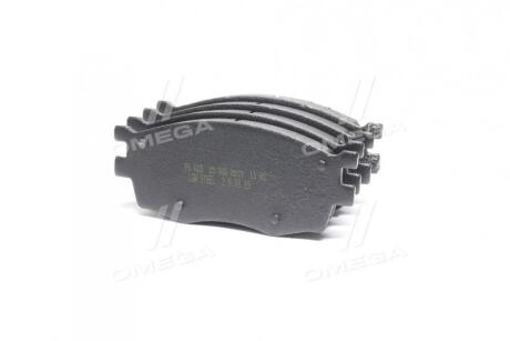 Колодки переднего тормоза Hyundai Accent III, i20, Kia Rio II (дискового тормоза, 4шт. комплект) FRICO FC 613