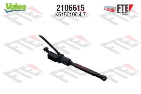 Головний циліндр, система зчеплення FTE 2106615