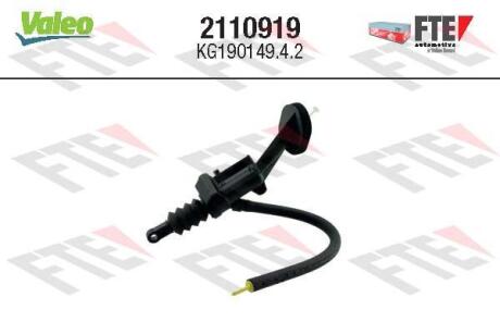 Цилиндр сцепления FORD TRANSIT 11- главный (KG190149.4.2) FTE 2110919