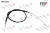 Трос ручн тормоза FTE FBS18065 (фото 1)