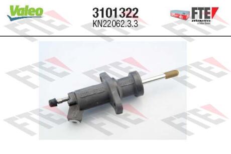 Рабочий цилиндр, система сцепления FTE KN22062.3.3
