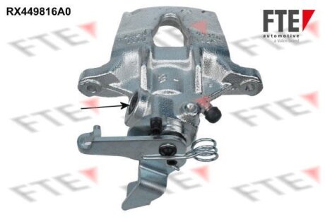 "Суппорт тормозной (задний) (R) Renault Master/Opel Movano 98- (Bosch)" FTE RX449816A0