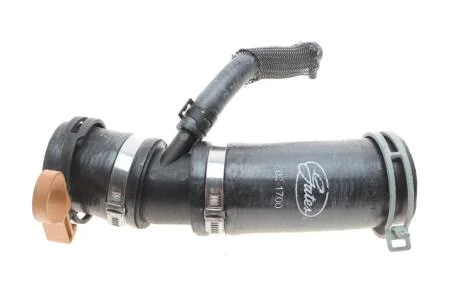 Патрубок системи охолодження гумовий з фітингами Gates 021700