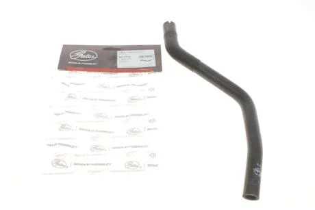 Патрубок радіатора пічки (подача) Doblo 1.4i 8v 2005-2016 Gates 021712