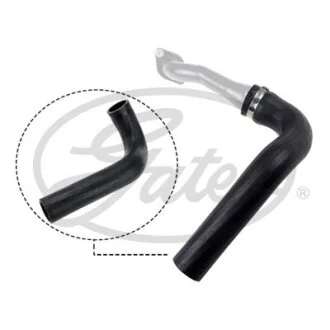 (4177-10078) Патрубок турбіни TURBO HOSE Gates 09-0078