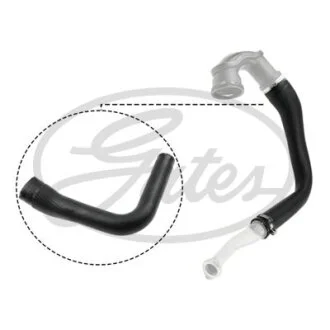 (4177-10169) Патрубок турбіни TURBO HOSE Gates 09-0169