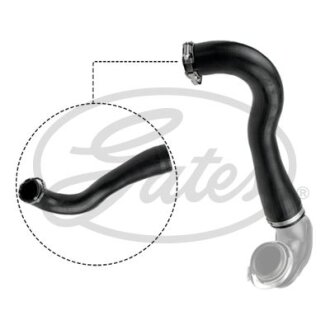 (4177-10172) Патрубок турбіни TURBO HOSE Gates 09-0172