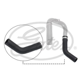 (4177-10476) Патрубок турбіни TURBO HOSE Gates 09-0476