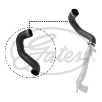 (4177-10514) Патрубок турбіни TURBO HOSE Gates 09-0514