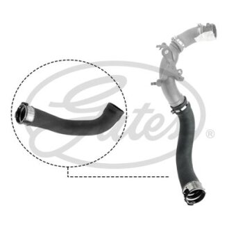(4177-10528) Патрубок турбіни TURBO HOSE Gates 09-0528