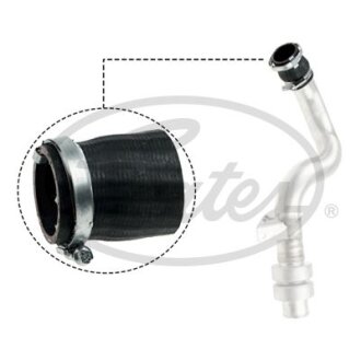 Патрубок интеркулера LAND ROVER DISCOVERY/RANGE ROVER SPORT Gates 09-0578