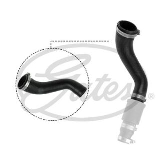 (4177-10619) Патрубок турбіни TURBO HOSE Gates 09-0619