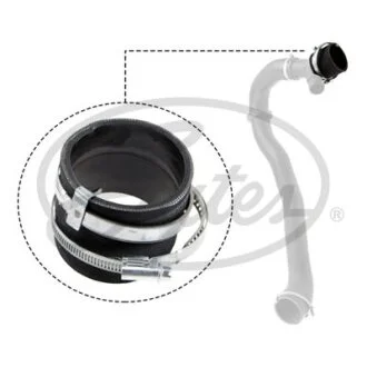 (4177-10648) Патрубок турбіни TURBO HOSE Gates 09-0648