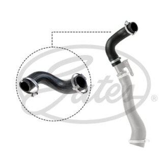 (4177-10655) Патрубок турбіни TURBO HOSE Gates 09-0655