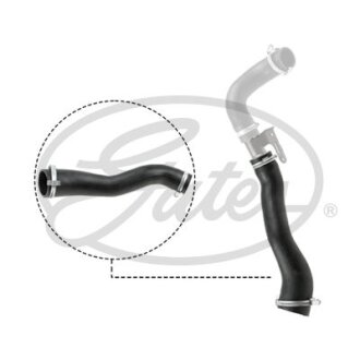 (4177-10656) Патрубок турбіни TURBO HOSE Gates 09-0656