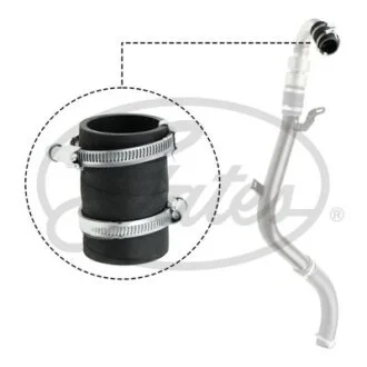 (4177-10663) Патрубок турбіни TURBO HOSE Gates 09-0663