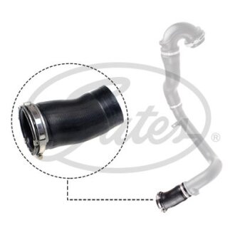 (4177-10698) Патрубок турбіни TURBO HOSE Gates 09-0698