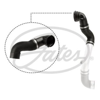 (4177-10730) Патрубок турбіни TURBO HOSE Gates 09-0730