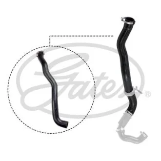 (4177-10809) Патрубок турбіни TURBO HOSE Gates 09-0809