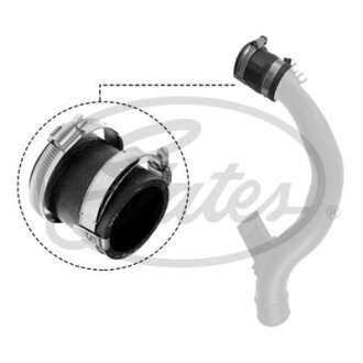 (4177-10914) Патрубок турбіни TURBO HOSE Gates 09-0914