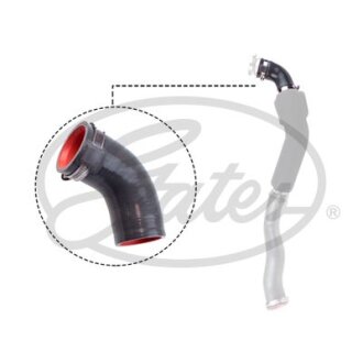 (4177-10917) Патрубок турбіни TURBO HOSE Gates 09-0917