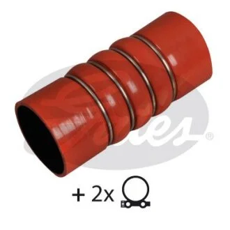 Шланг інтеркулера (70мм/70ммx170мм, помаранчевий, із хомутами) MERCEDES VARIO, VARIO (B667, B670, B668), VARIO (B670), VARIO (B670, B668, B667) OM602. Gates 09-1050