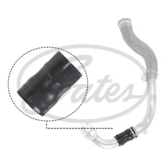 (4177-11298) Патрубок турбіни TURBO HOSE Gates 09-1298