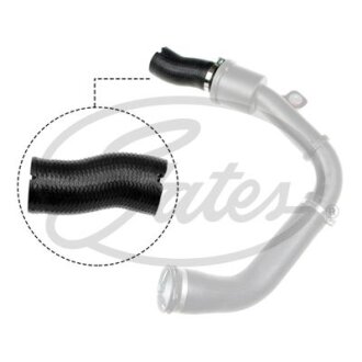 (4177-11343) Патрубок турбіни TURBO HOSE Gates 09-1343