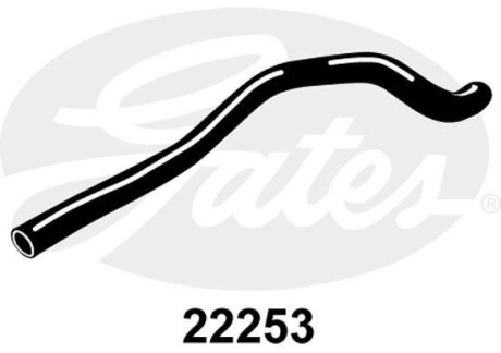 (4275-) Патрубок системи охолодження Gates 22253