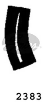 (4275-12383) Патрубок системи охолодження Gates 2383