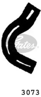 (4275-13073) Патрубок системи охолодження Gates 3073