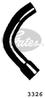 (4275-13326) Патрубок системи охолодження Gates 3326
