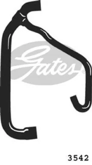 (4275-13542) Патрубок системи охолодження Gates 3542