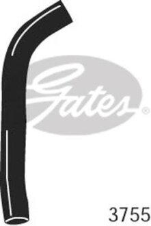 (4275-13755) Патрубок системи охолодження Gates 3755