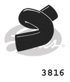 (4275-13816) Патрубок системи охолодження Gates 3816