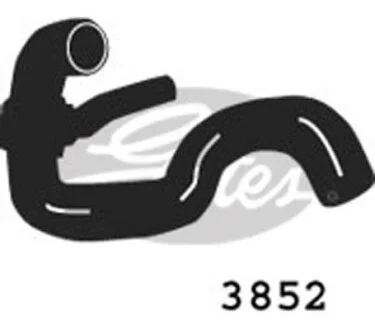 (4275-13852) Патрубок системи охолодження Gates 3852