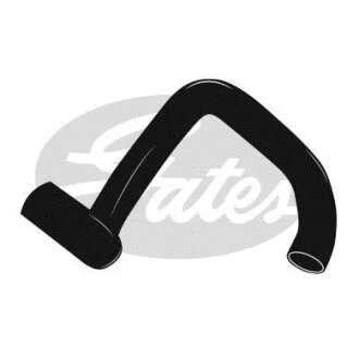 Патрубок PSA BERLINGO/XSARA/PARTNER -05 радиатора 2.0 DIESEL Gates 3986