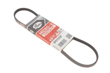 Поликлиновий ремінь DACIA, Renault Gates 3PK751SF