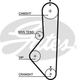(8597-15149) Ремінь ГРМ XS Gates 5149XS