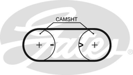 (8597-15417) Ремінь ГРМ XS Gates 5417XS