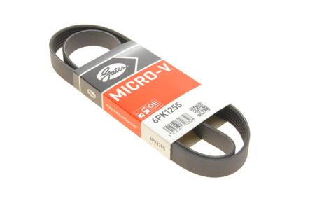 Поліклиновий ремінь Gates 6PK1255