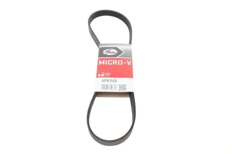 Ремень генератора Gates 6PK948