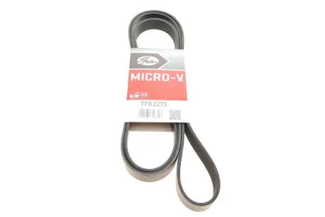 Ремінь генератора Land Rover Range Rover 4.2/4.4 05-09/MB OM628 00- Gates 7PK2275