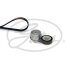 (7884-22936) Комплект ременів MICRO V KIT Gates K015PK1680 (фото 1)