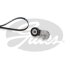 (7884-21347) Комплект ременів MICRO V KIT Gates K025PK1073 (фото 1)