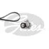 K035PK1850  (7884-21591)  Комплект ременів GATES ICRO V KIT K035PK1850